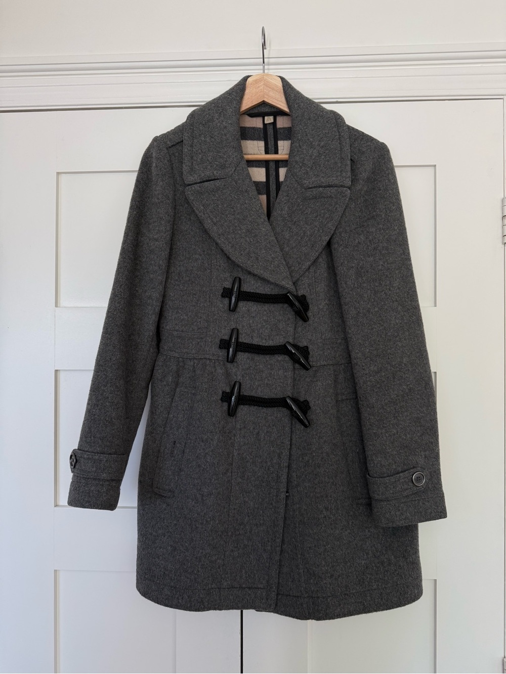 Authentic Burberry Brit wool coat